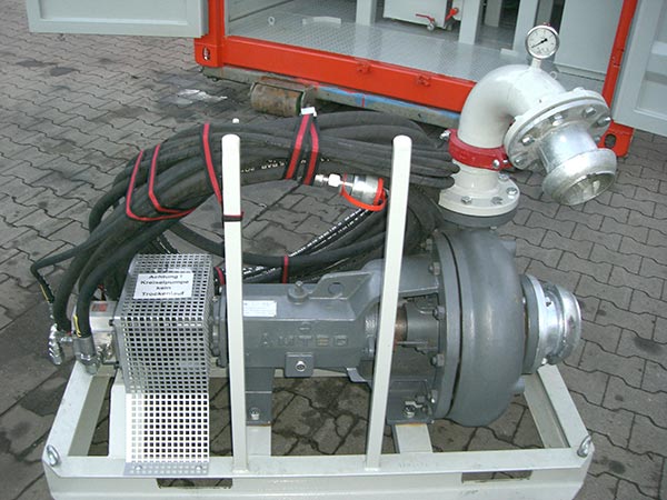 Hydraulic centrifugal pumpSkid type HPS HDM